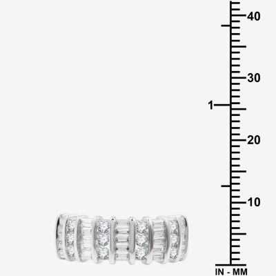 I Said Yes (H-I / I1) 1 CT. T.W. Lab Grown White Diamond Sterling Silver Anniversary Band