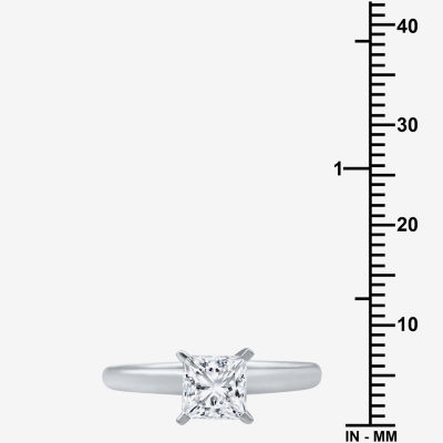 (G-H / SI1-SI2) 1 CT. Lab Grown Diamond 14K Gold Solitaire Engagement Ring