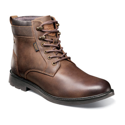 Nunn Bush Mens 1912 Flat Heel Lace Up Boots