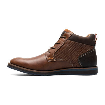 Nunn Bush Mens Circuit Flat Heel Chukka Boots