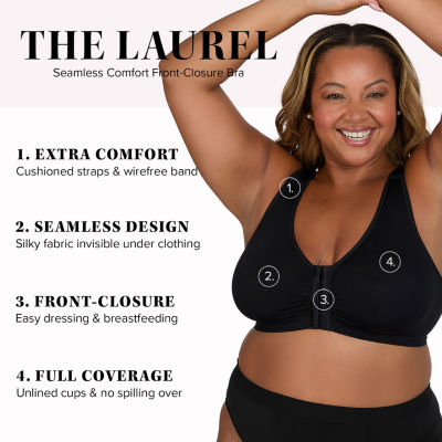 Leading Lady The Laurel - Seamless Front-Closure Bra- 119