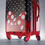 American Tourister Disney Minnie Mouse Red Bow 28 Inch Hardside Lightweight Luggage
