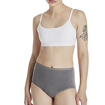 Hanes Womens Fresh & Dry Moderate Period Underwear Bikini 3-Pack - Apparel  Direct Distributor