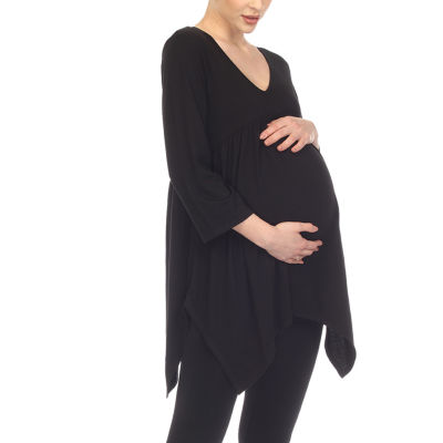 Maternity Long Sleeve Wrap Top