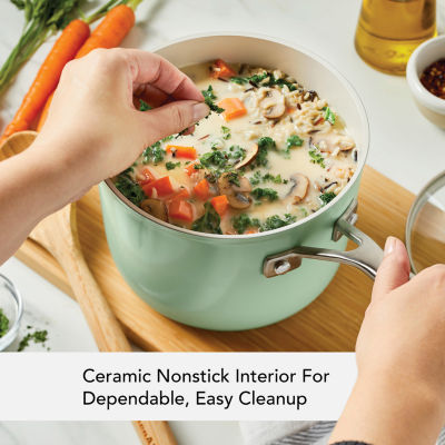 KitchenAid Ceramic 3-qt. Covered Sauce Pan