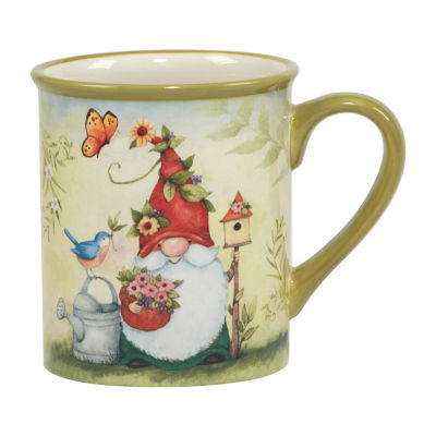 Certified International Garden Gnomes 4-pc. Coffee Mug