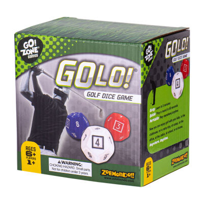 Zobmondo Golo Golf Dice Game Travel Game