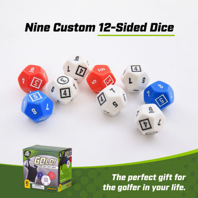 Zobmondo Golo Golf Dice Game Travel Game