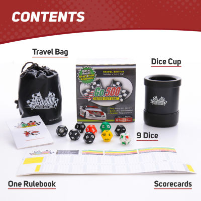 Zobmondo Go500 Racing Dice Game