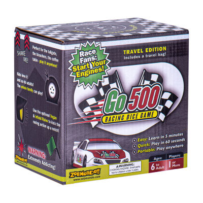 Zobmondo Go500 Racing Dice Game Travel Games