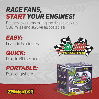 Zobmondo Go500 Racing Dice Game