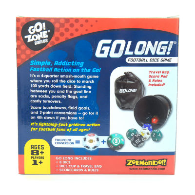 Zobmondo Golong Football Dice Game