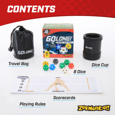 Zobmondo Golong Football Dice Game