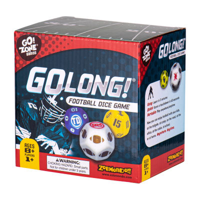 Zobmondo Golong Football Dice Game Travel Game