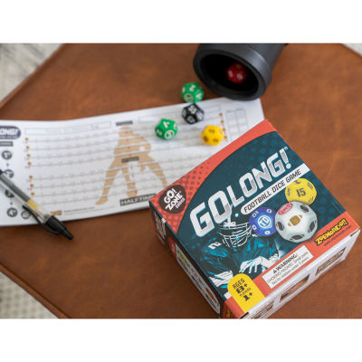 Zobmondo Golong Football Dice Game Travel Game