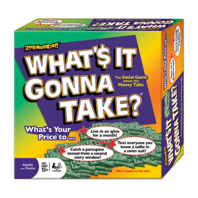 Zobmondo What'S It Gonna Take Board Game Board Game