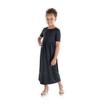 Women's Plus Size Classic Belted Dress 24seven Comfort Apparel