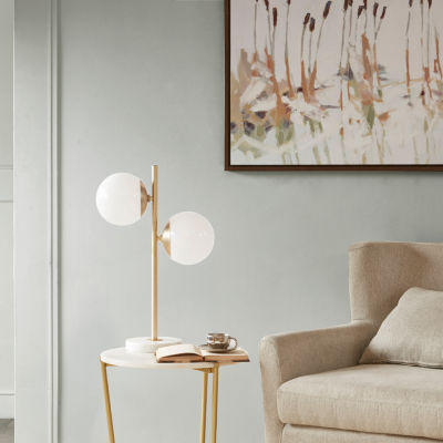 INK+IVY Holloway Marble Base Table Lamp
