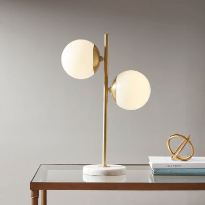 INK+IVY Holloway Marble Base Table Lamp
