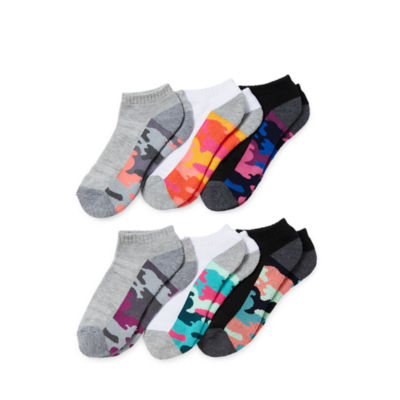 Xersion Big Girls 6 Pair Low Cut Socks