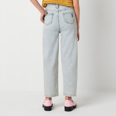 Thereabouts Little & Big Girls High Rise Mom Jean