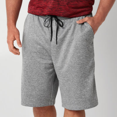 Xersion Performance Fleece 10 Inch Mens Big and Tall Workout Shorts