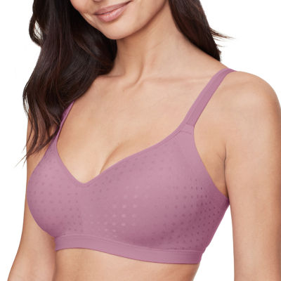Warners Womens No Side Effects Underarm-Smoothing Mesh Wireless