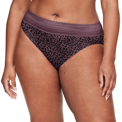 Lane Bryant Cotton Full Brief Panty With Wide Waistband / Light