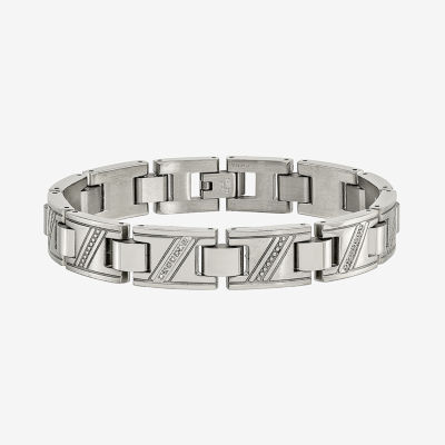 Stainless Steel 8 1/2 Inch Link Chain Bracelet - JCPenney