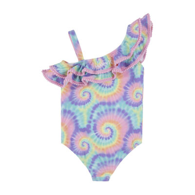 Hurley Little Girls One Piece Swimsuit