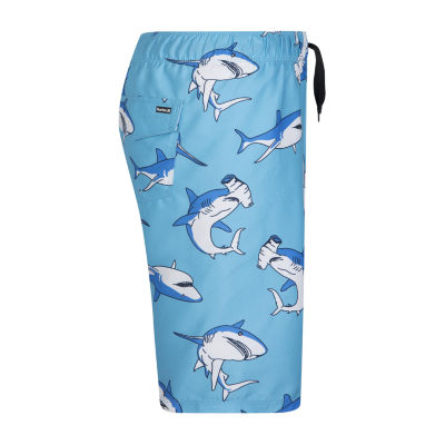 Hurley Big Boys At The Knee Animal Swim Trunks