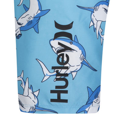 Hurley Big Boys At The Knee Animal Swim Trunks