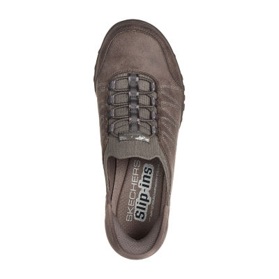 Skechers Hands Free Slip-Ins Breathe-Easy Home-Body Womens Almond Closed Toe Slip-On Shoe