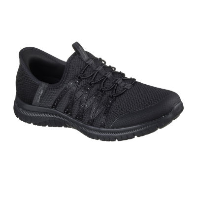 Skechers Hands Free Slip-Ins Virtue Stunner Womens Slip-On Walking Shoes