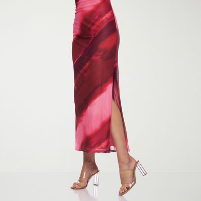 Premier Amour Womens Sleeveless Midi Sheath Dress