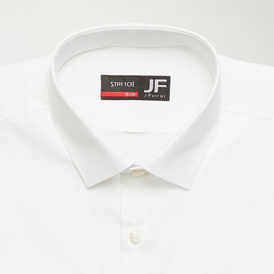 J. Ferrar Big & Tall Ultra Comfort Mens Regular Fit Easy Care Stretch Fabric Long Sleeve Dress Shirt