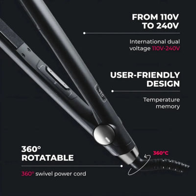 TYMO Sway 3d Floating Plates Nano Titanium Coating Hair Straightener Flat Iron