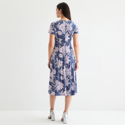 Rachel Roy Dress Women's Party Dress Rachel Roy Women's Fit & Flare Dress -  Space Dye Party Dress With High Neck Rachel Roy Party Dress Midi Fit And Flare  Dress