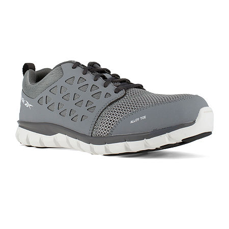 Reebok Work 4042 Mens Bike Closed Toe Work Shoes, 12 Medium, Gray