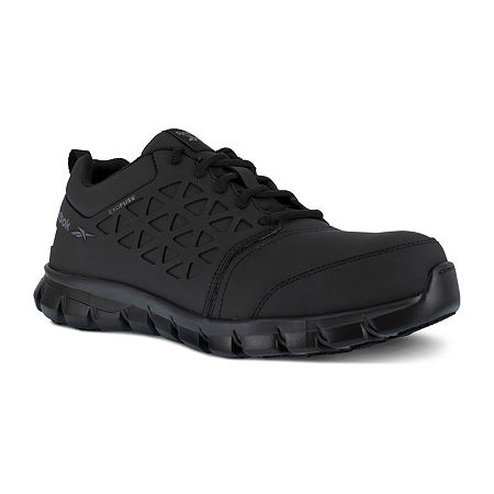 Reebok Work 4051 Mens Bike Closed Toe Work Shoes, 15 Medium, Black
