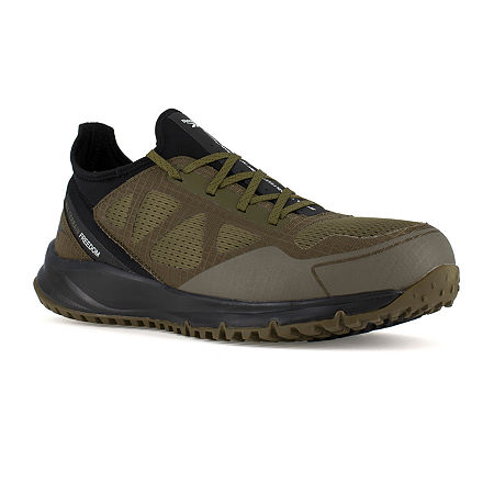 Reebok Work 4092 Mens Bike Closed Toe Work Shoes, 11 Medium, Green