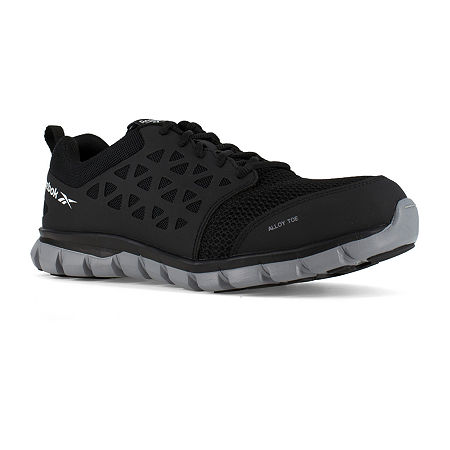 Reebok Work Rb041 Womens Round Steel Toe Work Shoes, 8 Medium, Black