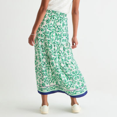 by&by Womens Mid Rise Maxi Skirt - Juniors
