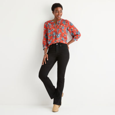 St. John's Bay Womens Mid Rise Bootcut Jean
