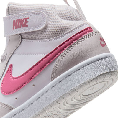 Nike Court Borough Mid 2 Little Kid Girls Sneakers