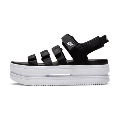Nike Icon Classic Platform Womens Adjustable Strap Footbed Sandals