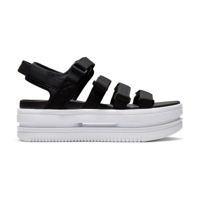 Nike Icon Classic Platform Womens Adjustable Strap Footbed Sandals
