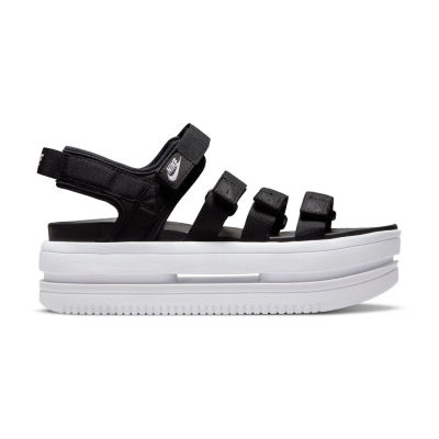 Nike Icon Classic Platform Womens Adjustable Strap Footbed Sandals