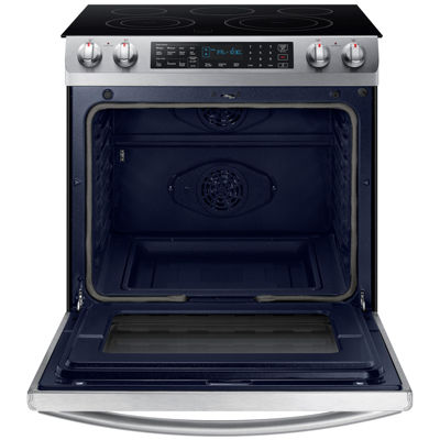 Samsung 5.8 cu. ft. Slide-In Electric Range with Fan Convection