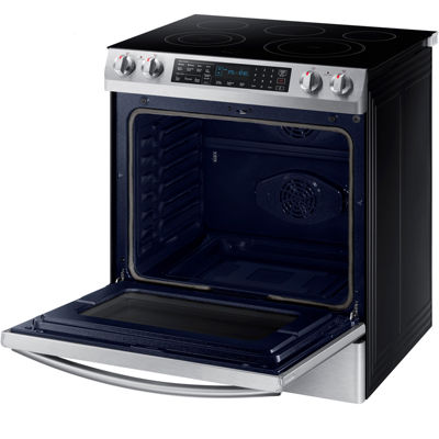 Samsung 5.8 cu. ft. Slide-In Electric Range with Fan Convection